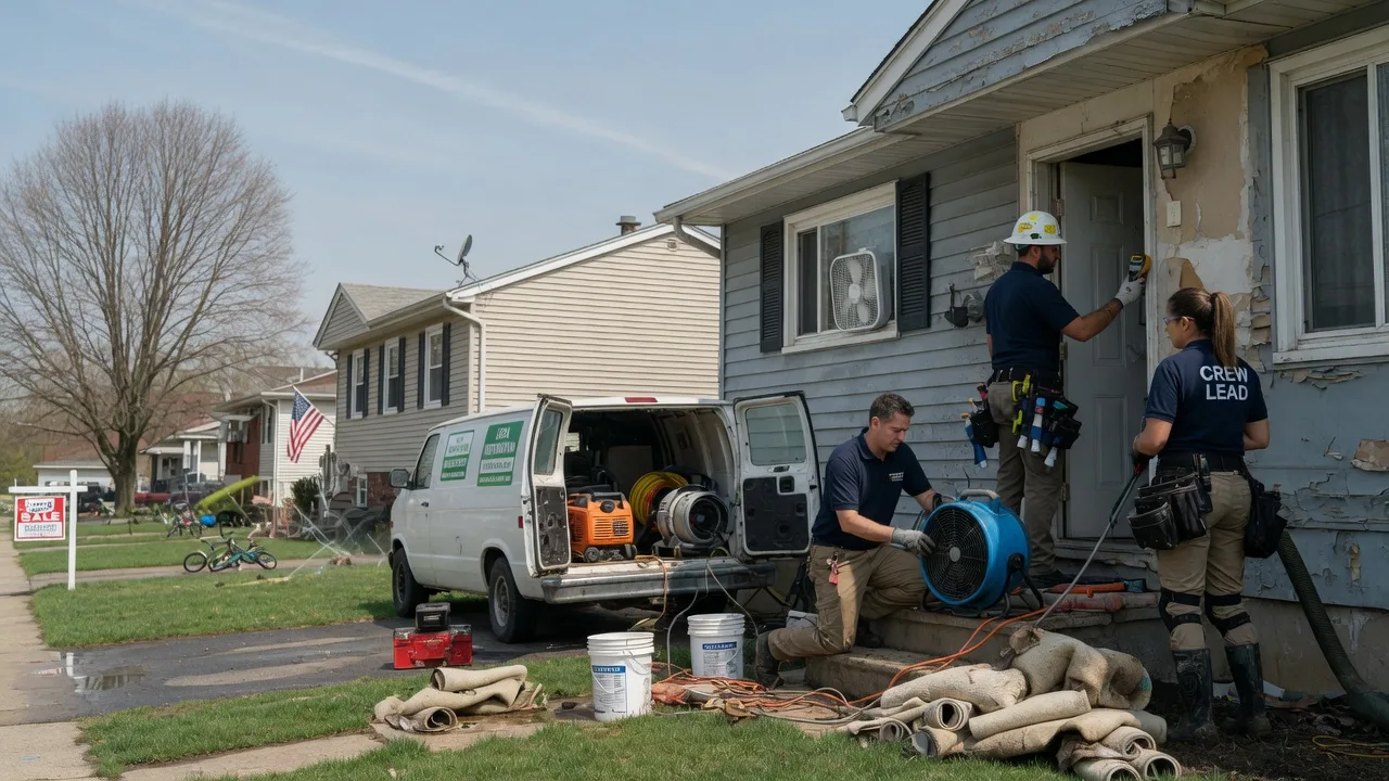Flood Cleanup in Londonderry, VT near me