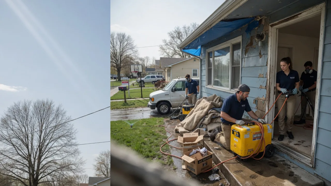 Basement Flood Cleanup in Londonderry, VT near me